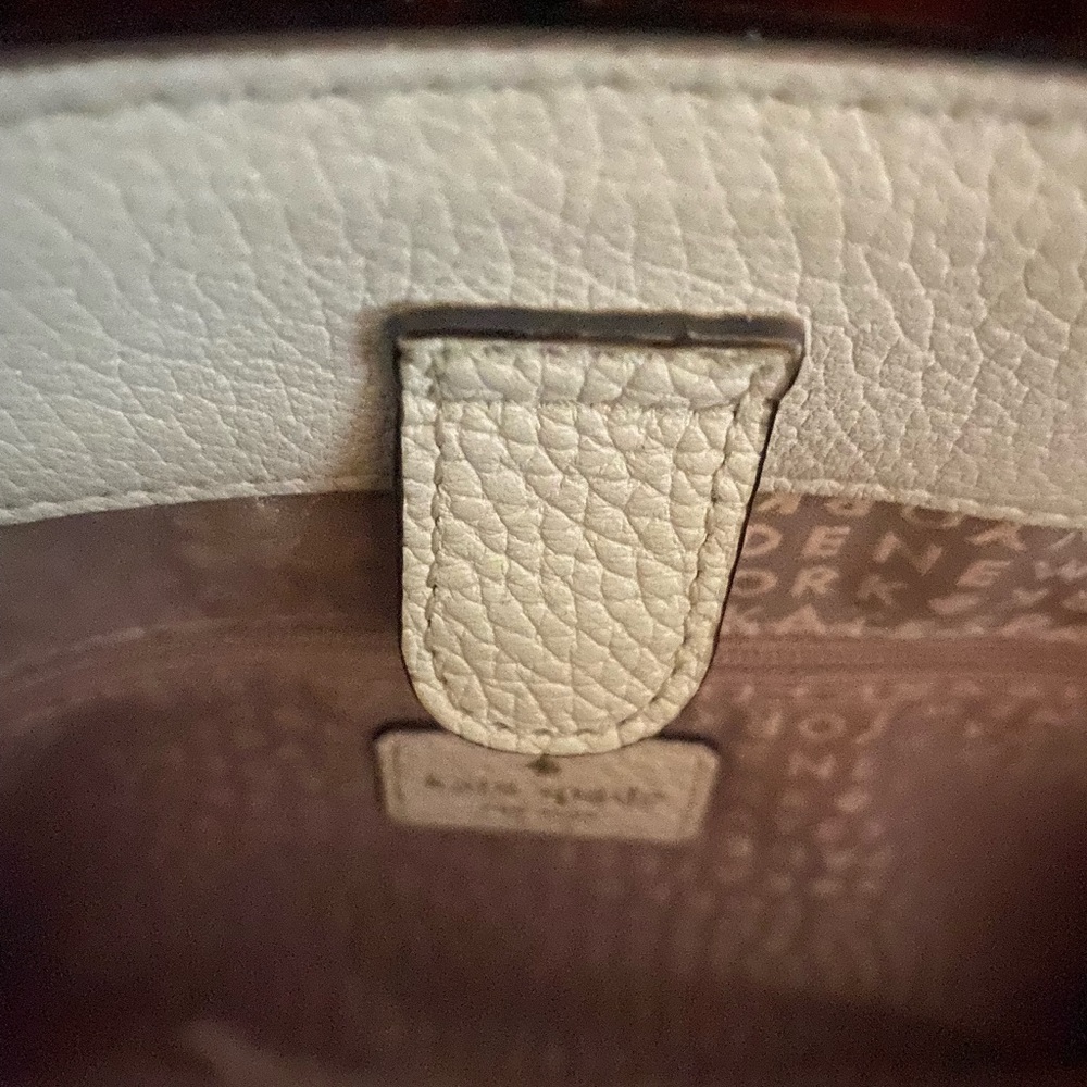 Kate Spade satchel/shoulder bag in Winter White